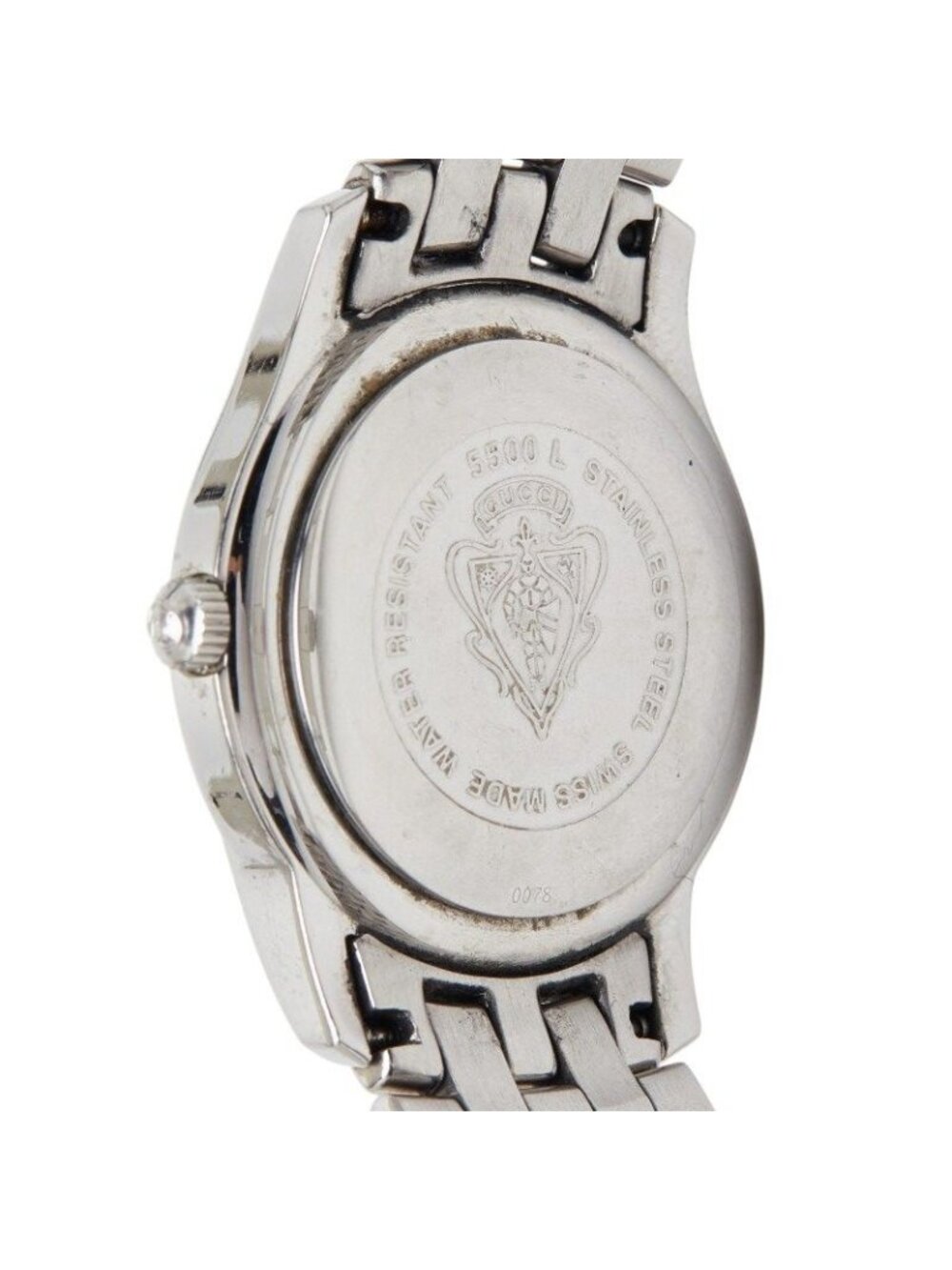 Gucci Watch Black Silver Stainless Steel - Picture 6 of 7